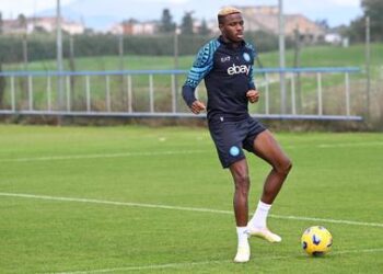 Osimhen ready to clash with Lookman’s Atalanta on Saturday