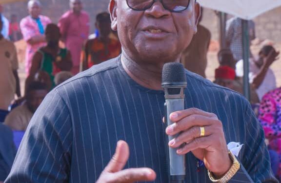 Ortom bids farewell to Engr Utoo