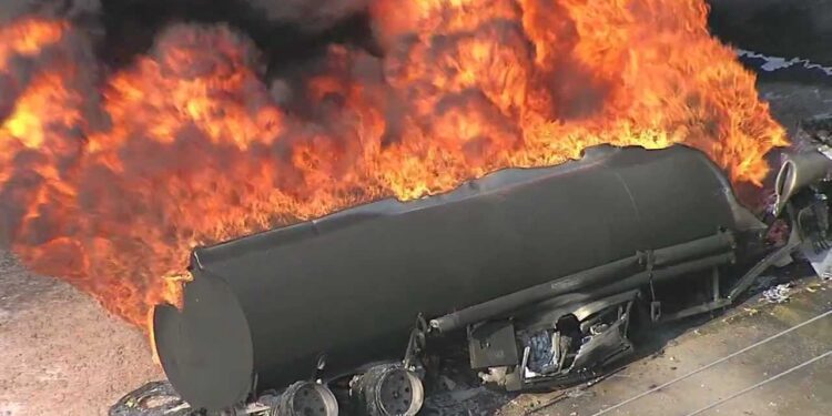 Fuel tanker explodes at Jigawa filling station