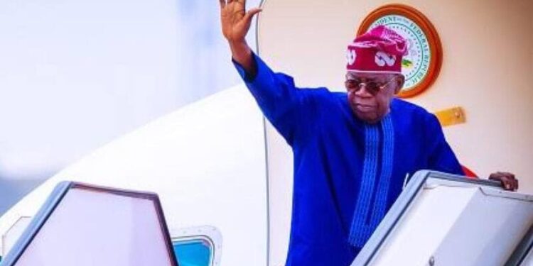 Tinubu off to France ahead AU Summit in Ethiopia