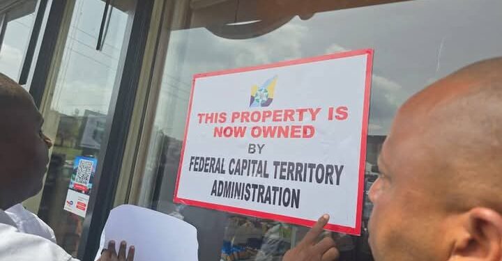 Ground rent: FCTA seals FIRS, bank, petrol station