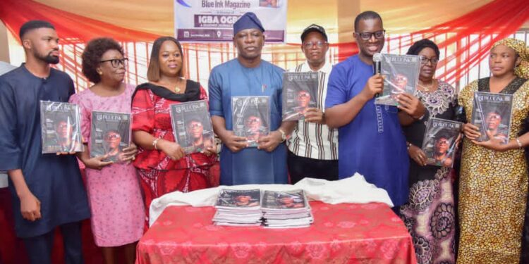 Dignitaries extol Agate GM Igba Ogbole at Blue Ink Magazine launch